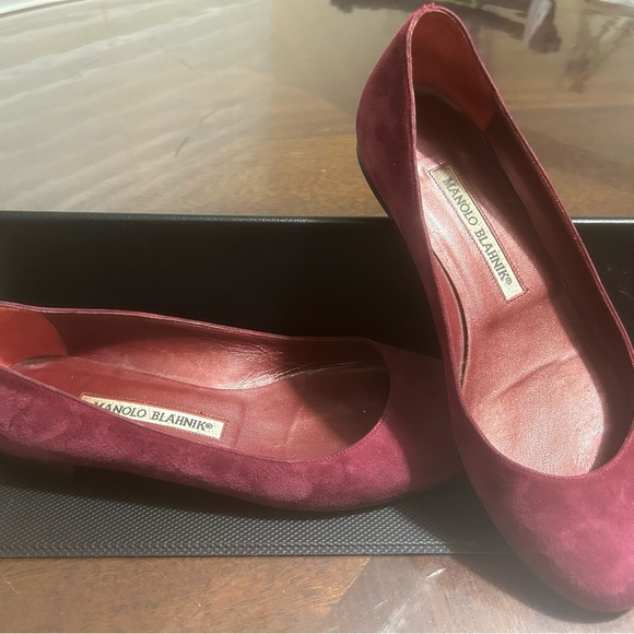 Manolo Blahnik Suede flats - Picture 13 of 15